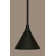 Stem Hung Mini Pendant Shown With 7” Cone Metal Shade