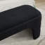 65" W Modern Minimalist Curved Upholstered Bench-1813952439