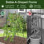 126cm W Metal Arched Trellis