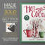 «Hot Cocoa», reproduction encadrée - bois massif-112366295-112366298