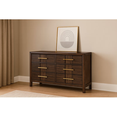 Adryan 58'' W 6 - Drawer Dresser