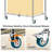 Laundry Cart,, Wheeled Washing Cart, 400 Liter Heavy-Duty Wheeled Washing Cart, Suitable For Homes And Hotels, Waterproof Oxford Cloth, Sturdy Steel Frame, Easy To Install-123146306