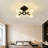 17" Modern Luxurious Crystal Ceiling Light  