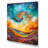 Celestial Abstract Mountain Landscape IV - Abstract Landscapes Wall Art-2083250129-2083250137-2083250130