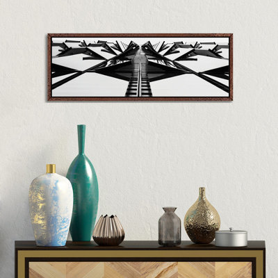 Scraper Look Up by David Gardiner - Panoramic Gallery-Wrapped Canvas Giclée on Canvas