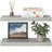 Miami 24" W x 8" D Floating Shelves Set with Invisible Wall Mount Brackets-64560674