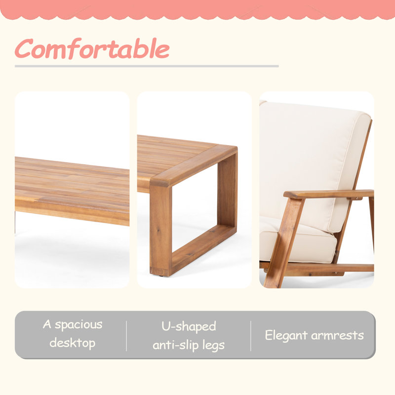 LOVESEAT+COFFEE TABLE