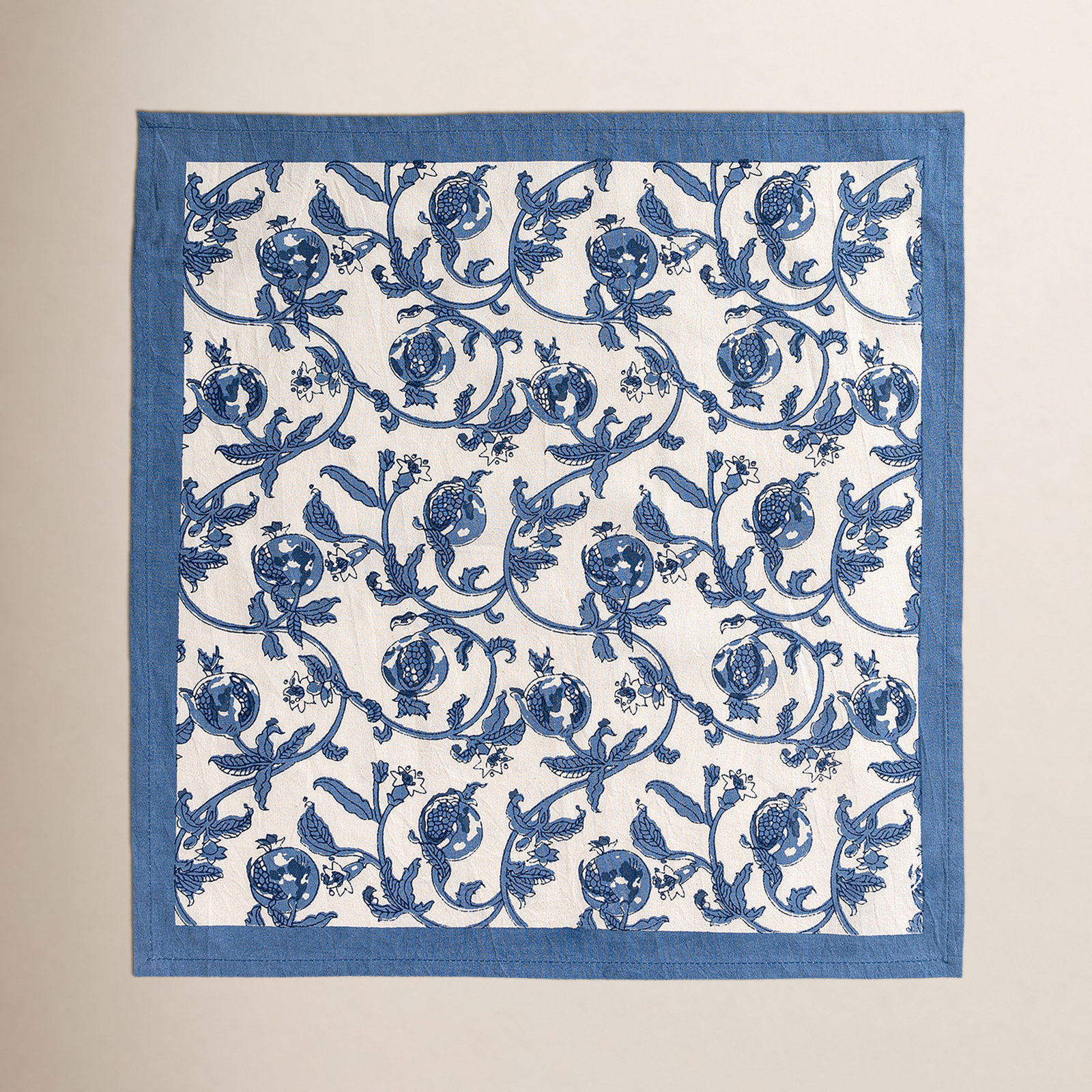 Britannia Cotton Napkin, Blue