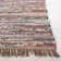 Bussard Abstract Hand-woven Flatweave Cotton Area Rug in Rust/Multicolor