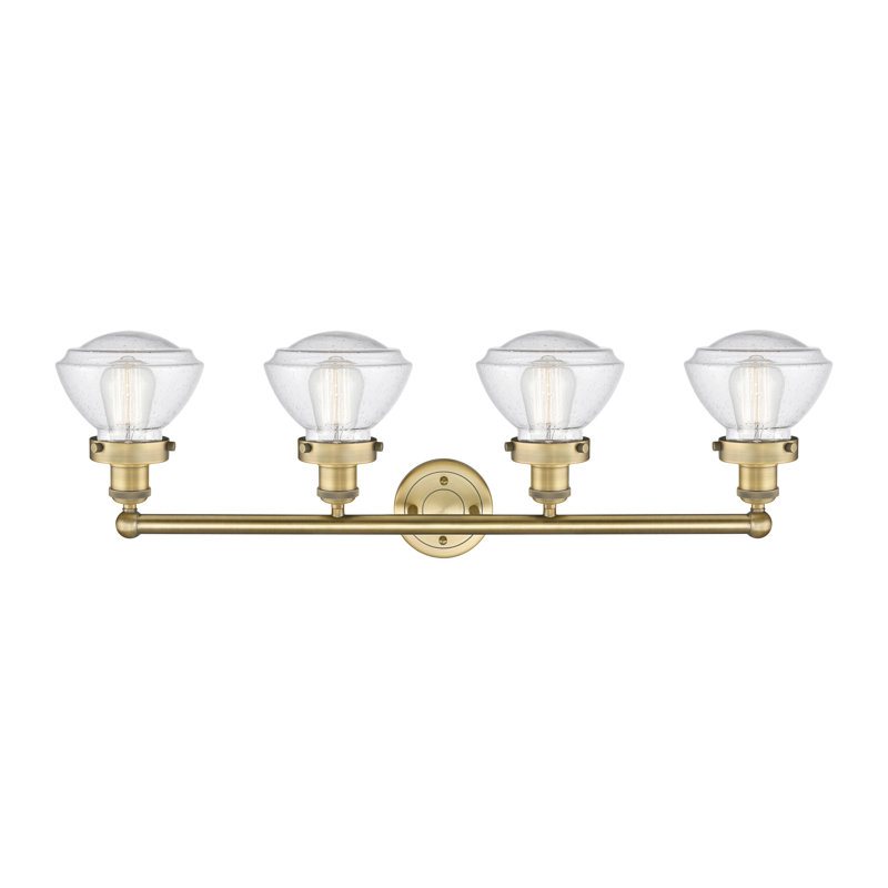 Almarosa 4 - Light Dimmable Vanity Light, Brushed Brass