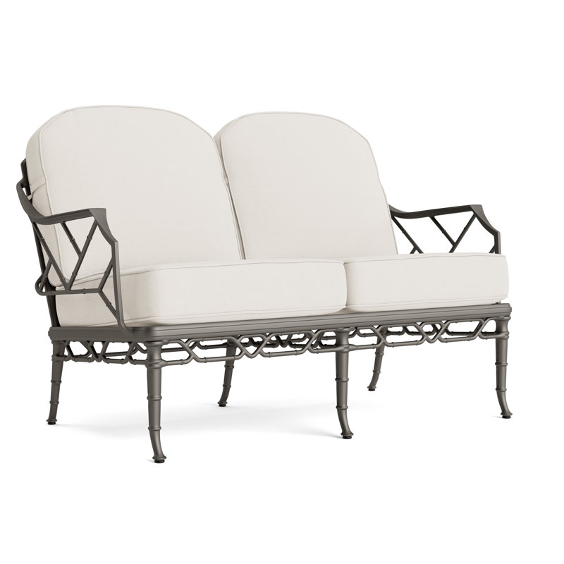Calcutta Outdoor 2 - Seat Loveseat, Fusion Natural, Mica