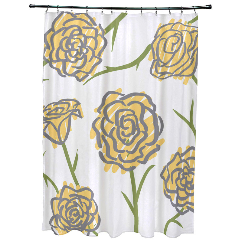 Rideau de douche Slezak, Jaune