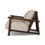 Chaise de patio en teck avec coussins Ingo-1511277962