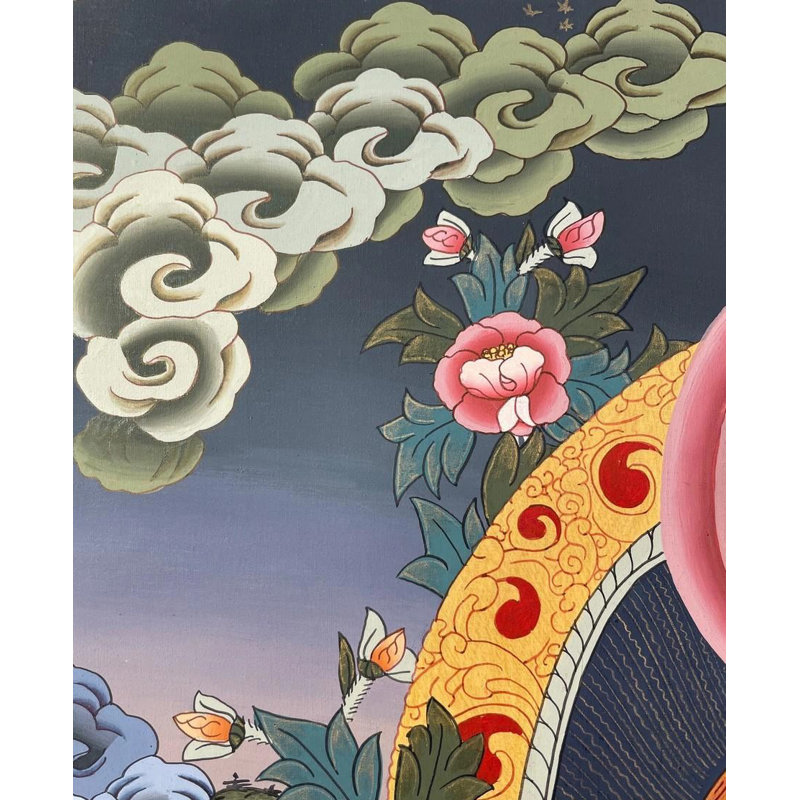 Bouddha Shakyamuni Thangka (Thangka sans brocart)