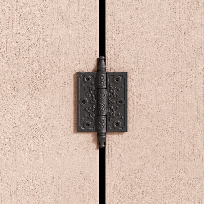 Charnière de porte simple h 5,75 po x l 3,5 po