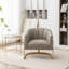 Fauteuil demi-tonneau rembourré l 30 po Romy-1182314358