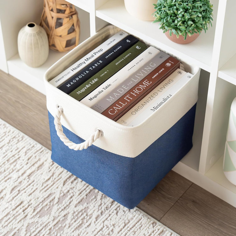 Rebrilliant Box, Navy Blue Base / Off-white