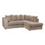 Moana 3 - Piece Upholstered Corner Sofa Chaise with Ottoman-966878851-966878861