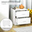 Ajahni 45cm W Particle Board Bedside Table