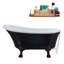 1399.5mm x 680.7mm Soaking Acrylic Bathtub-392690346-392690347