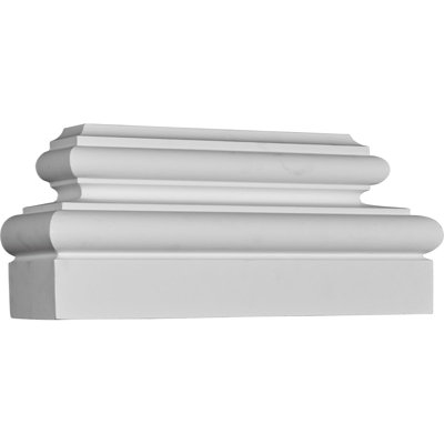 9'' H x 21.25'' W x 5.625'' D Urethane Base