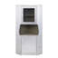 Armoire en aluminium 2 portes avec 1 tablette