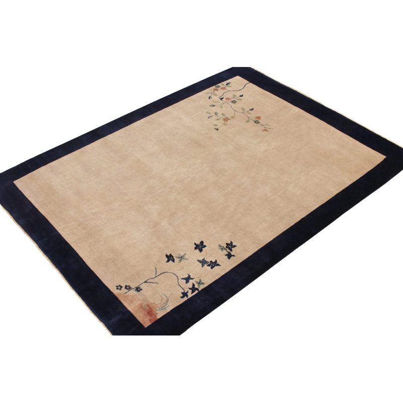One-of-a-Kind 5'5" x 7'7" Hand Knotted Area Rug