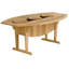 Teak Outdoor Oval Teak Dining Table