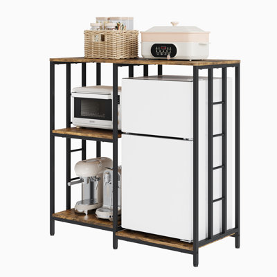 94.4 cm W Iron Shelving Unit