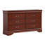 Commode en bois 6 tiroirs Aberdeen-68017873