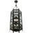 Church 6 - Light Timeless Bronze Lantern Pendant