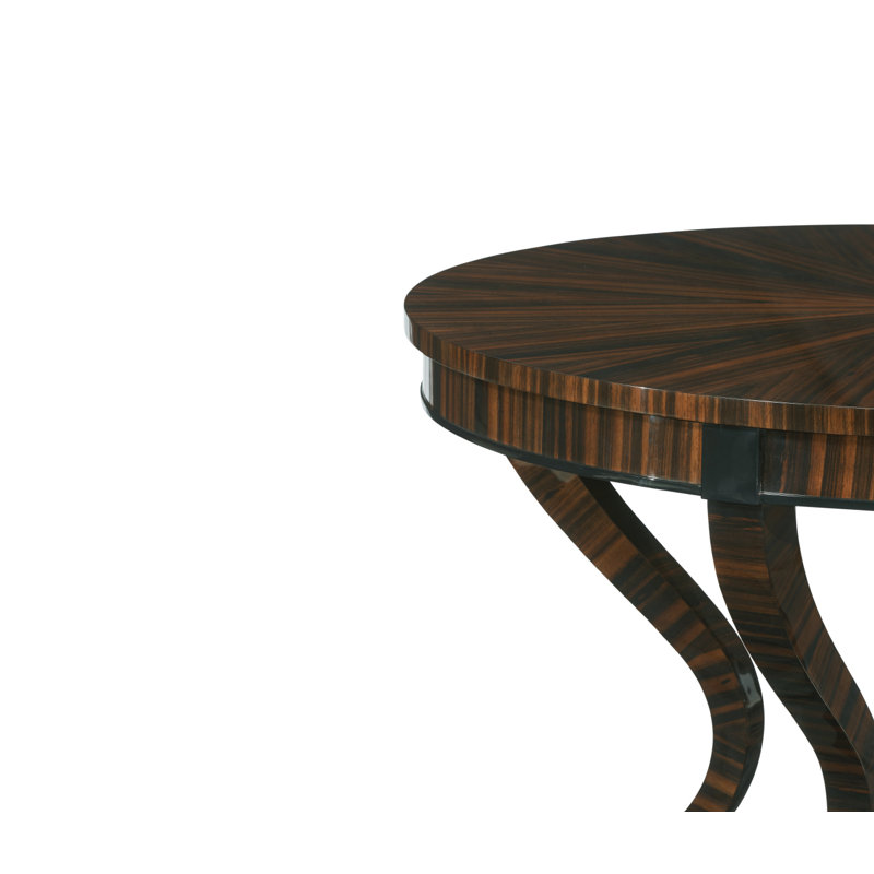 Ebony Round Dining Table