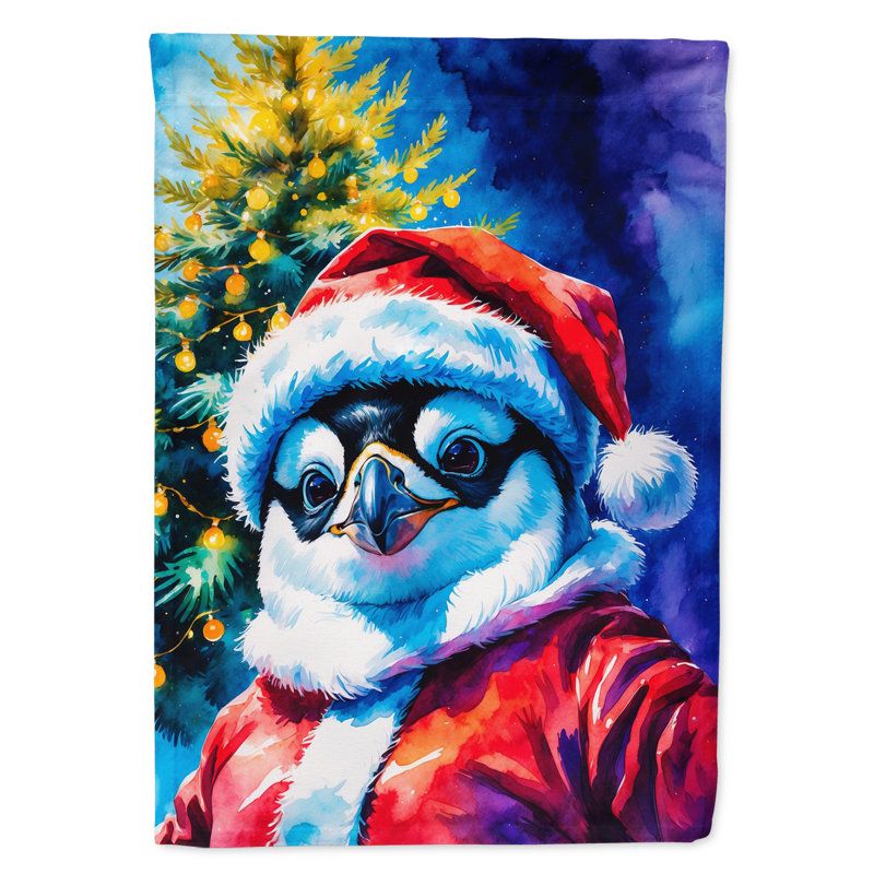 Drapeau de jardin de Noël, Pingouin