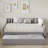 Aghwith Velvet Upholstered Full Daybed with Trundles - Solid Construction, Space Maximization-1322629