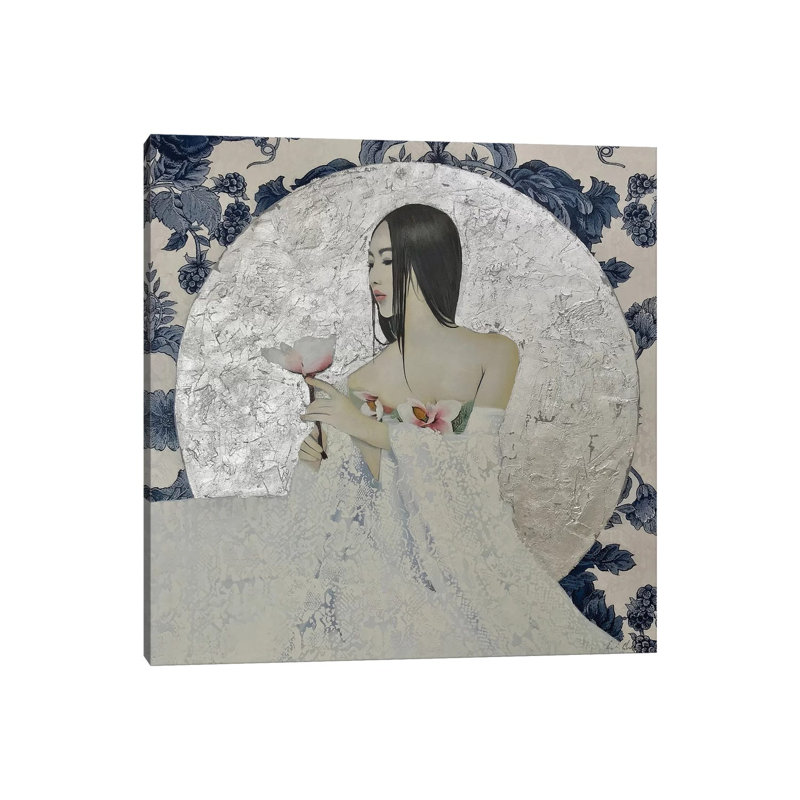 Shizukesa by Linda Charles - Wrapped Canvas Print