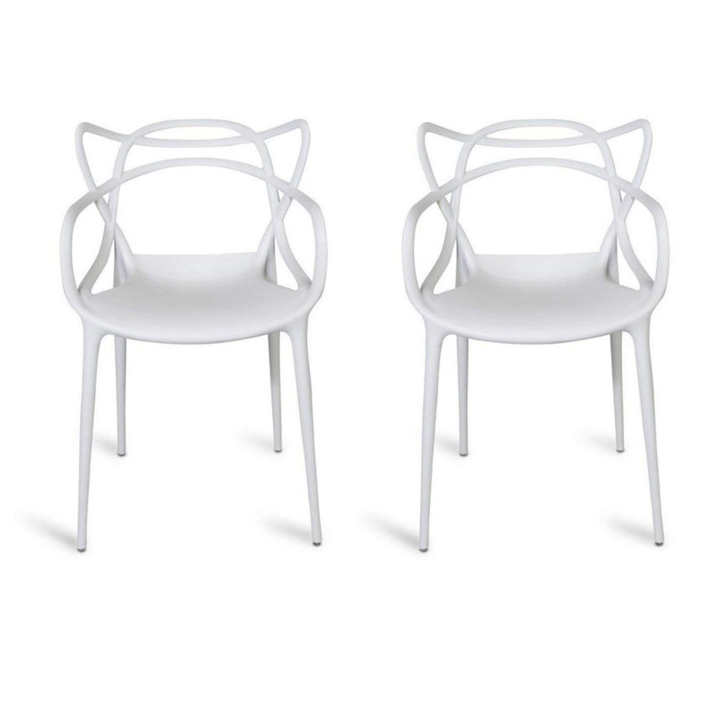 Chaise Terrill, Blanc
