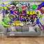 Papier peint - Graffiti Street Art - Jeu de rue-791653869-796107814