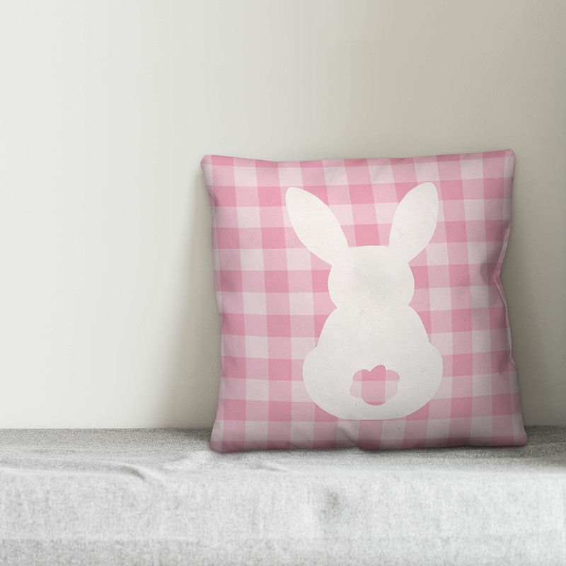  Coussin Buffalo, Polyester / Bourre en polyester, 18 po x 18 po