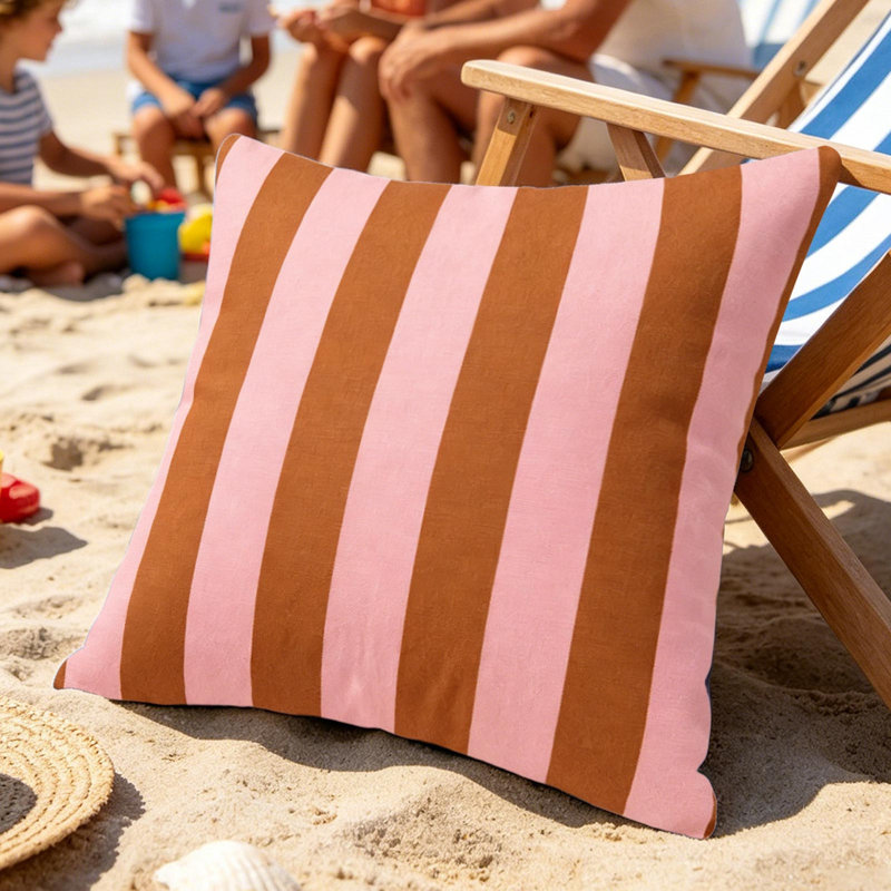 Housse de coussin imperméable pour l'extérieur
