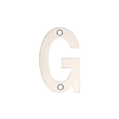7.5cm H Stainless Steel House Letter