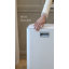 Poubelle de cuisine 8 gallons, poubelle avec couvercle Mvm, poubelle à bord lisse pour bureau à domicile (étain)-121251401-121251397
