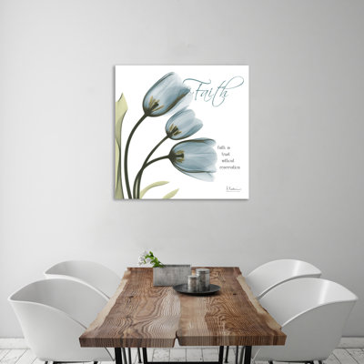 «Tulips Faith», toile tendue par Albert Koetsier