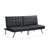 WOOD FRAME, STAINLESS LEG, FUTON, SOFA BED PVC
