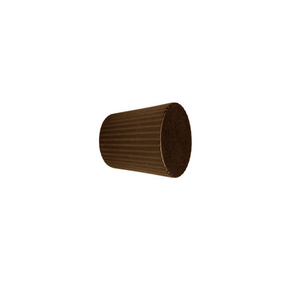 Flute Bronze Conical Knob