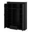 Hall Tree With Bench And 3 Hooks, Modern Entryway Storage Organizer Cabinet With 4 Doors, 1 Drawer And Adjustable Shelves-120334969