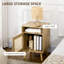 39cm W Manufactured Wood Bedside Table