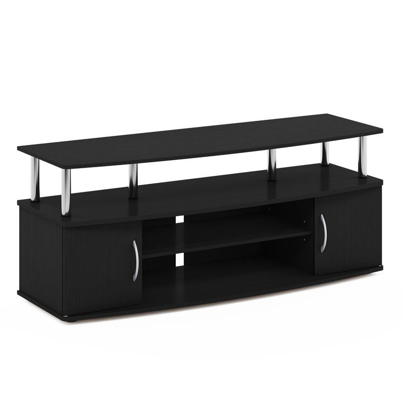 Meuble télé pour téléviseur de 55 po ou moins Lansing, Americano / chrome