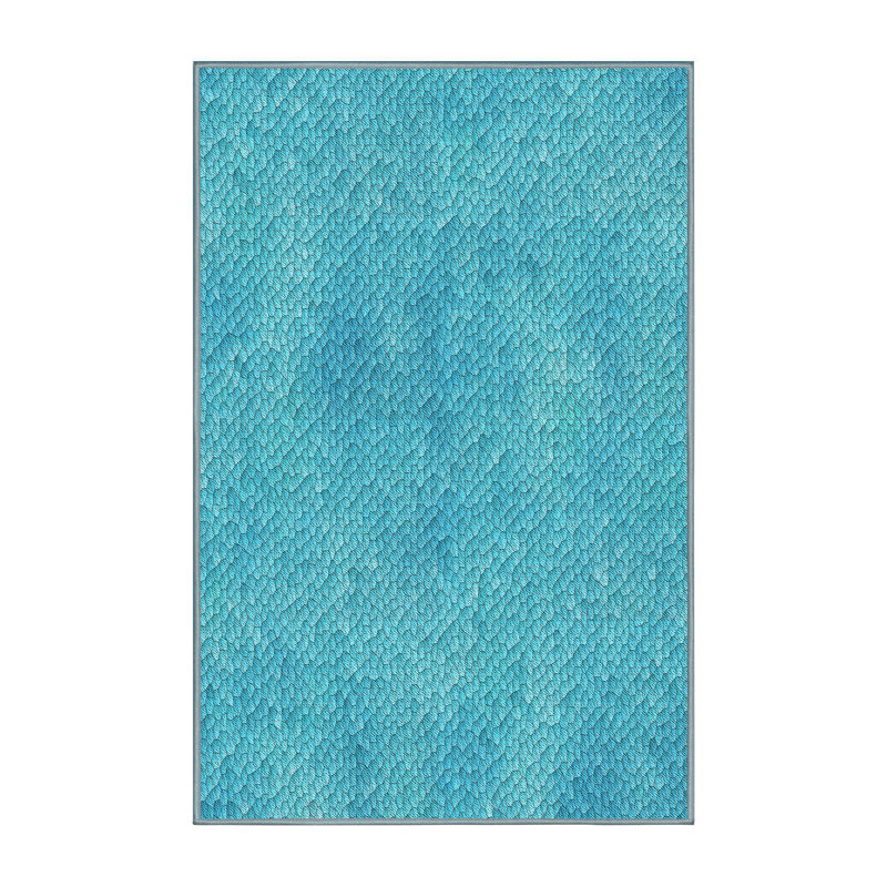 Tapis 100% à motifs lavables à la machine 2989, Rectangle 2 pi x 3 pi