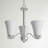Lavalley 3 - Light Dimmable Chandelier-1425354449