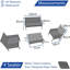 Crainville 4 - Person Seating Group with Cushions